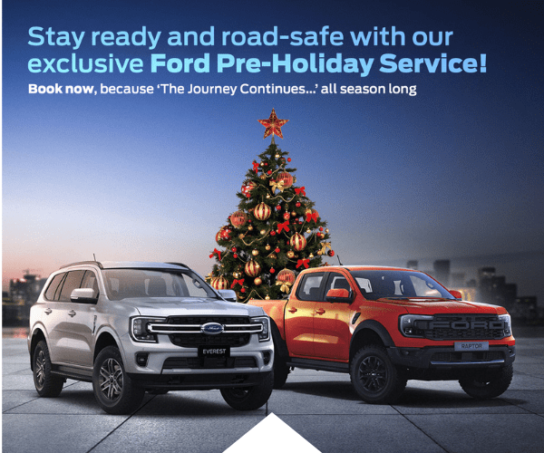 Ensure a Jolly-Journey this Holiday Season with Croco Motor’s FREE Ford Pre-Holiday Vehicle Health Check.